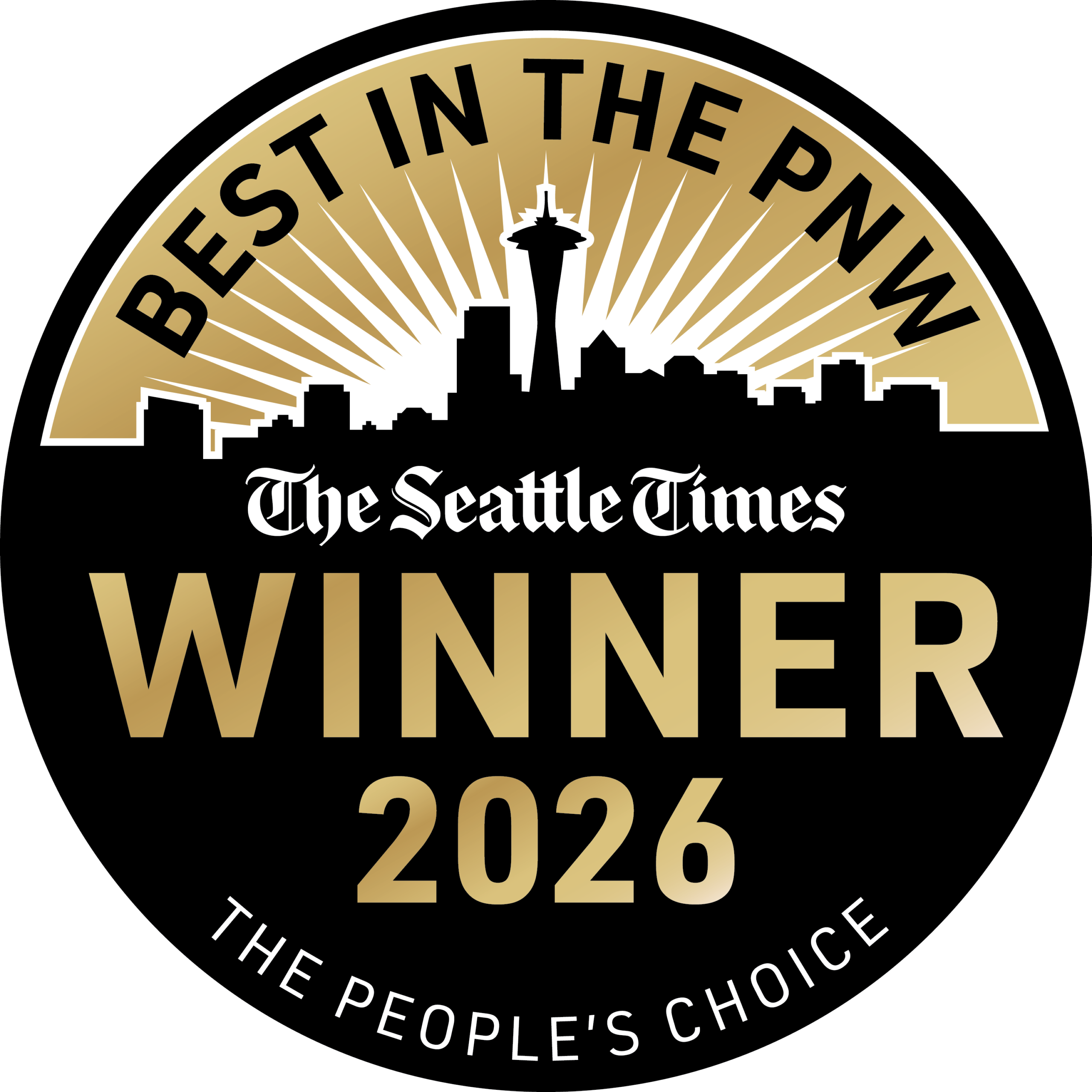 Best Window Company in the PNW 2026 The Seattle Times Best in the PNW 2026 Winner – The People's Choice