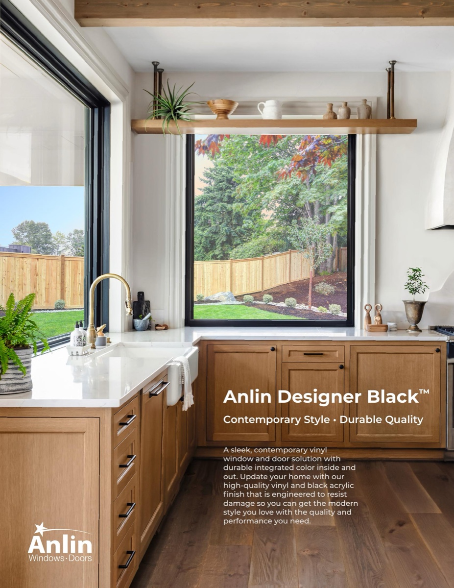 Anlin Designer Black brochure cover