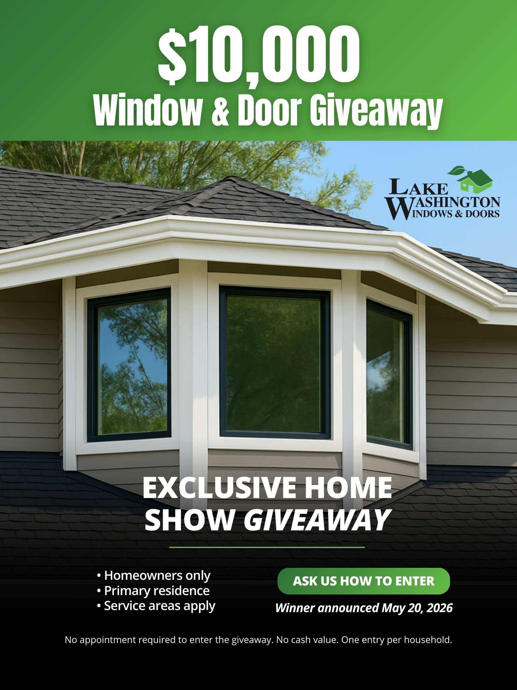 $10,000 Window & Door Giveaway
