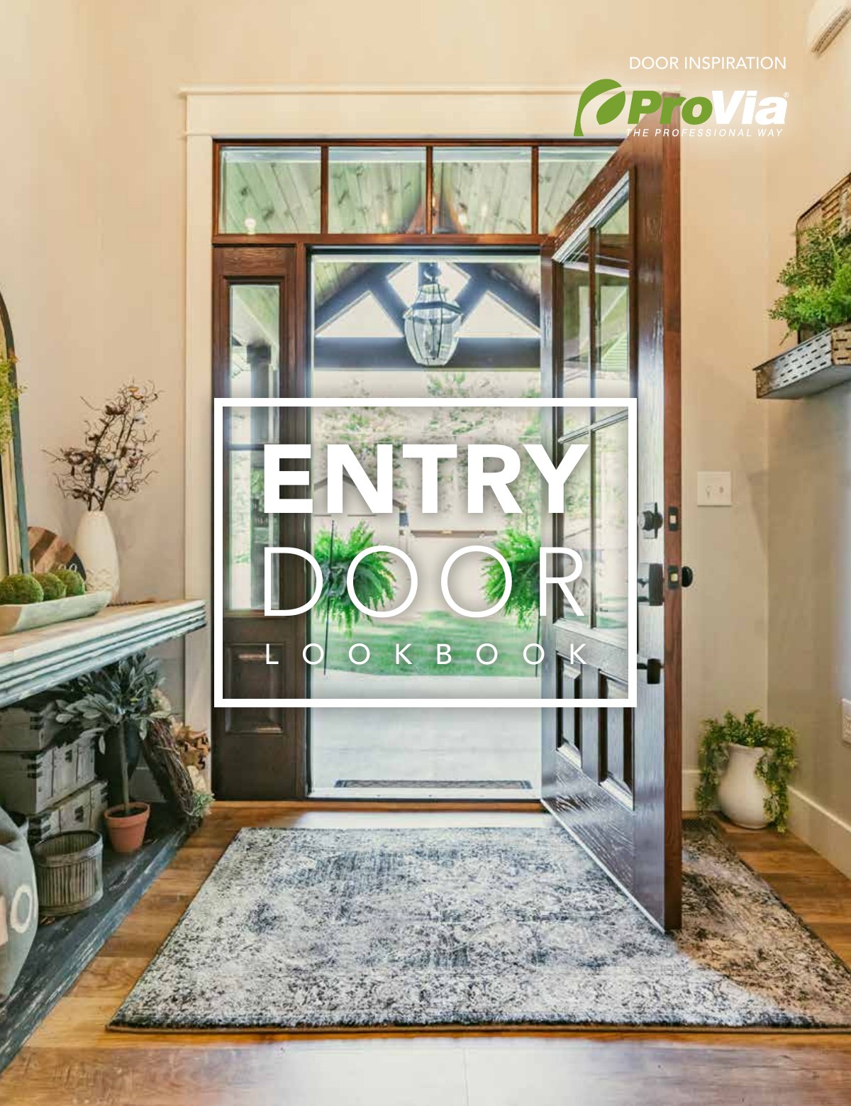 ProVia Entry Door Lookbook brochure cover