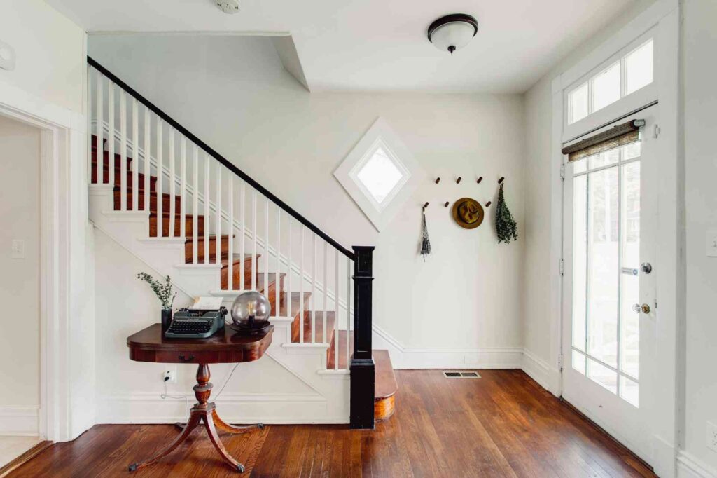 decorative staircase windows