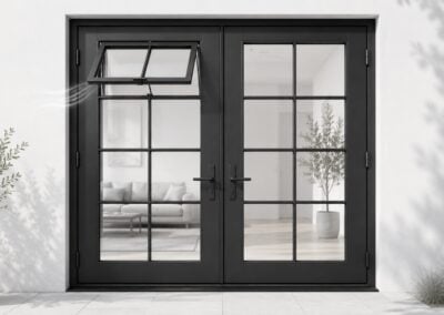 Exploring French Doors With Windows That Open