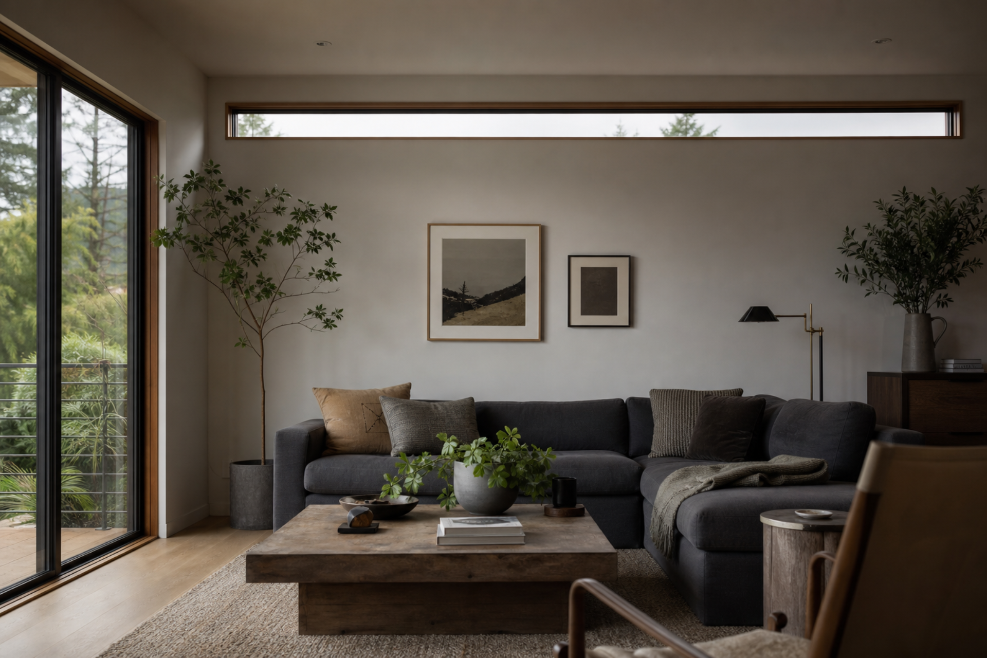 narrow slot clerestory windows