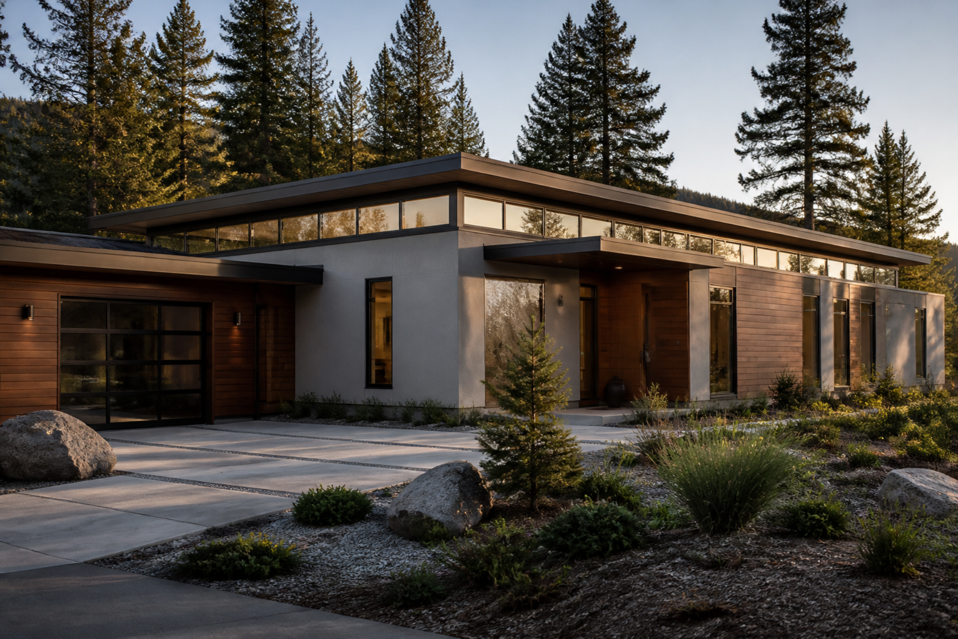 perimeter band clerestory windows