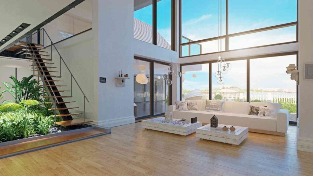 transom clerestory staircase windows
