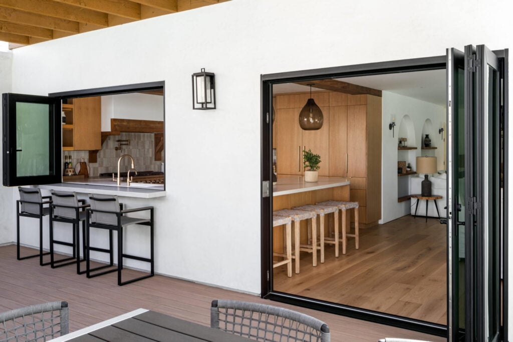 windor large bifold glass patio door 1